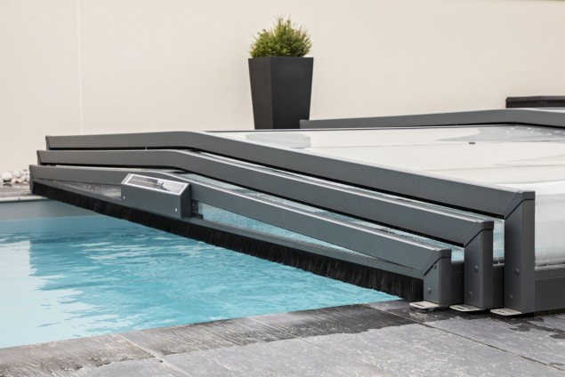 abri piscine semi plat elliptik