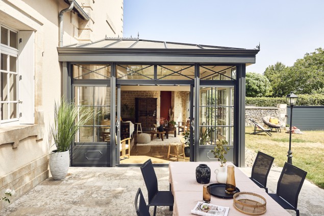 veranda eleganz anthracite classique