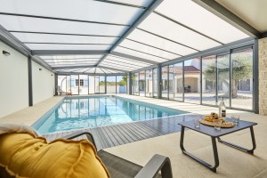 véranda piscine anthracite serenity