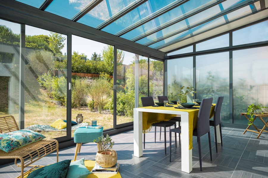 veranda architekt anthracite verriere