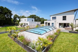 abri piscine elliptik bas