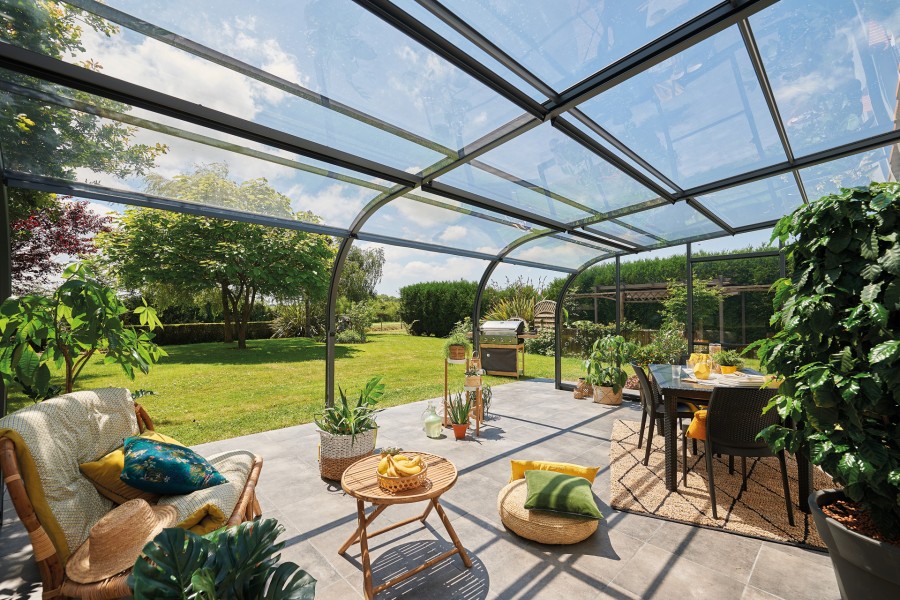 Abri de terrasse panoramique