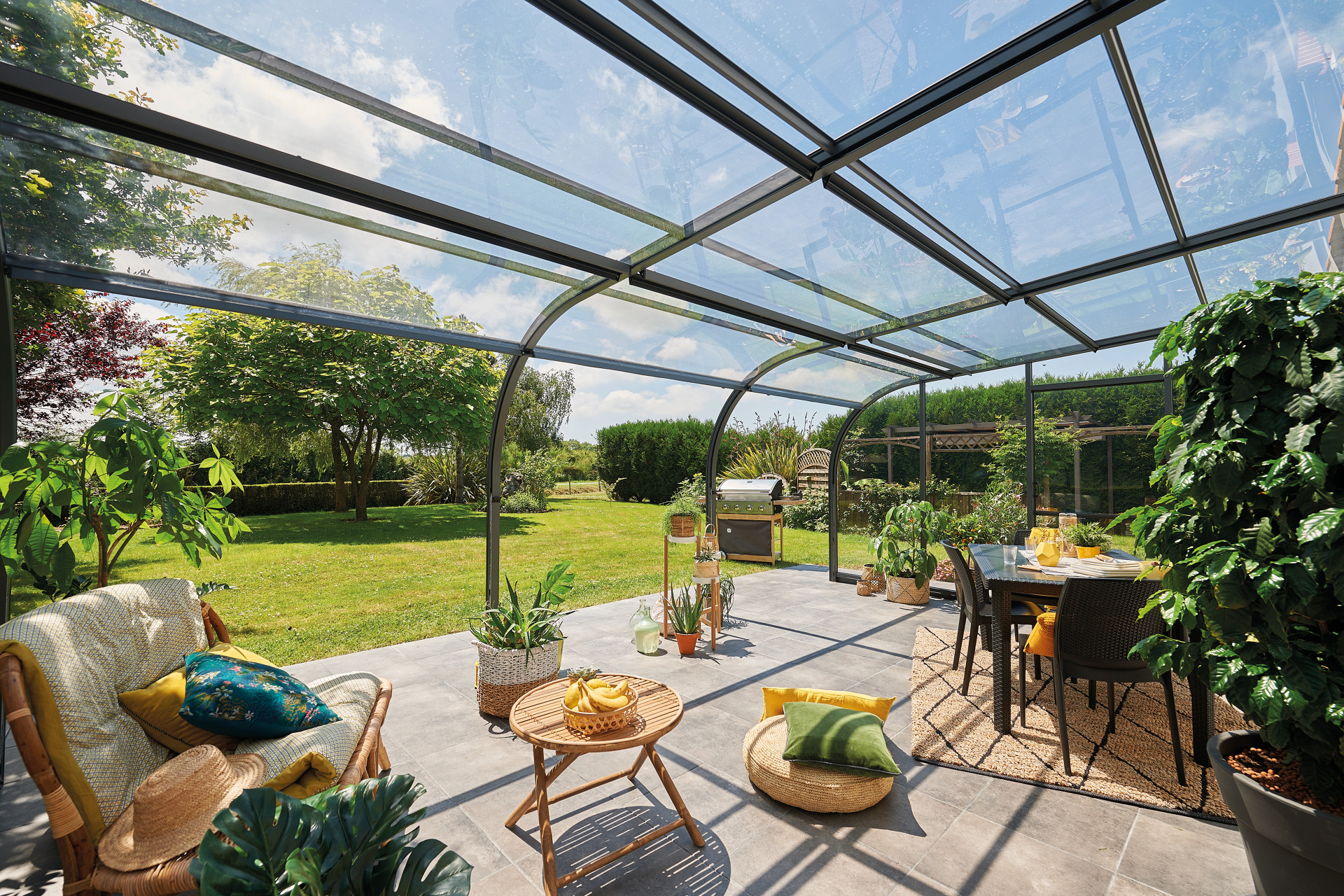 Décoration abri de terrasse