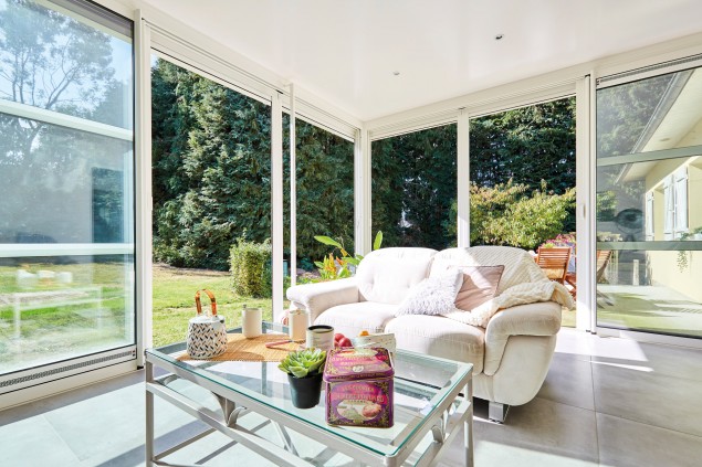 extension toit plat icone