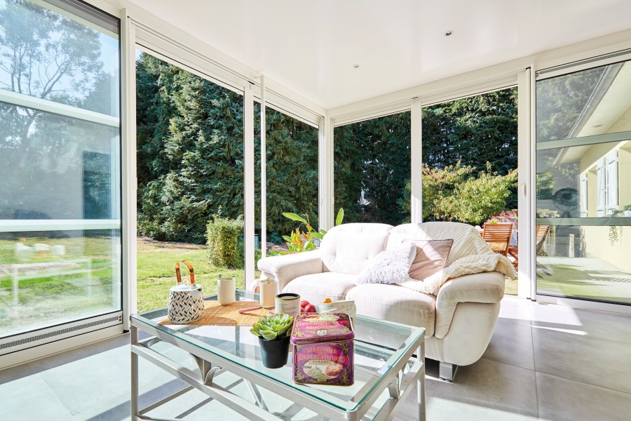 extension toit plat icone