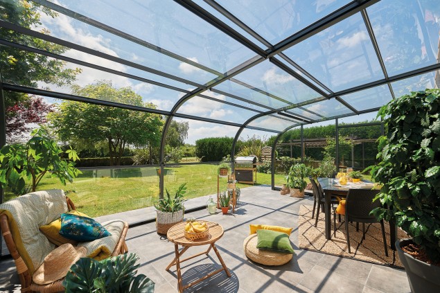 Abri de terrasse panoramique
