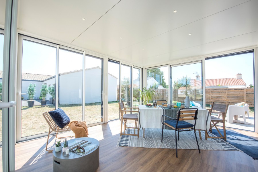 Extension Esthète style moderne