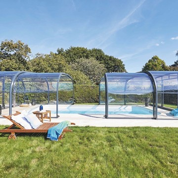 L&rsquo;abri de piscine haut, une pièce en plus toute l’année
