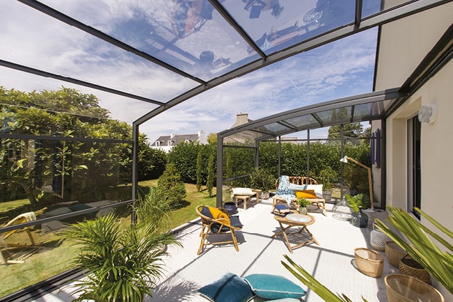 abri terrasse télescopique