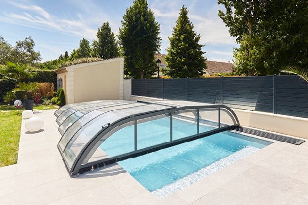 abri de piscine elliptik