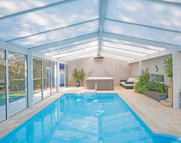Véranda de Piscine Architeckt Verrière