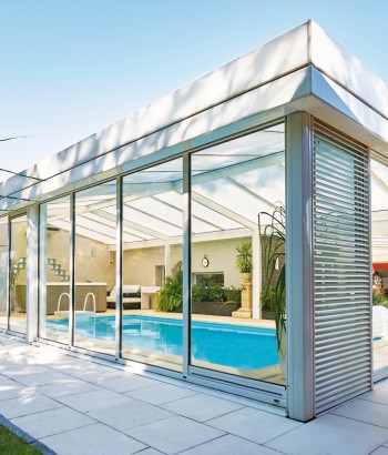 Véranda de Piscine Architeckt Verrière