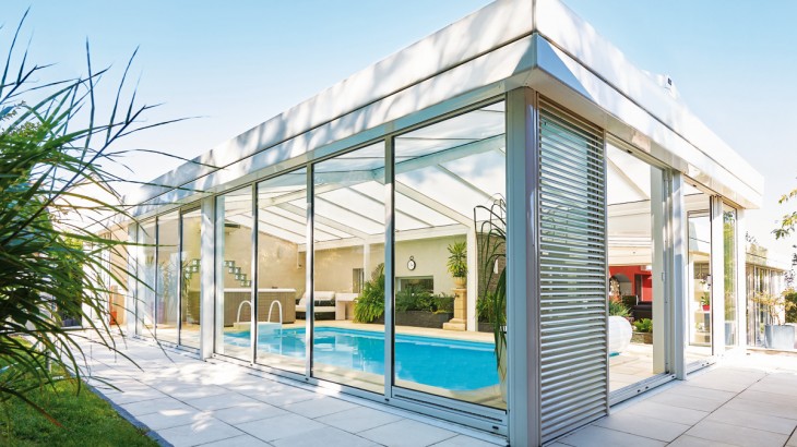 Véranda de Piscine Architeckt Verrière