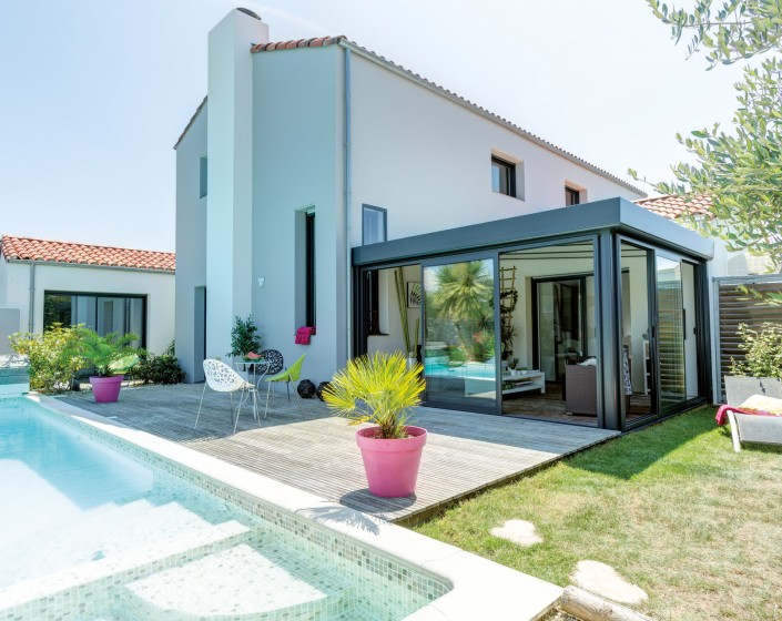 Véranda Épure Moderne