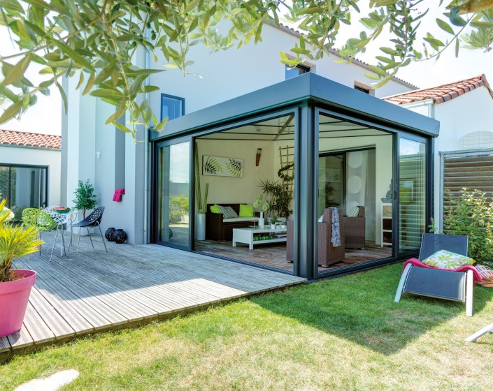 Véranda Épure Moderne