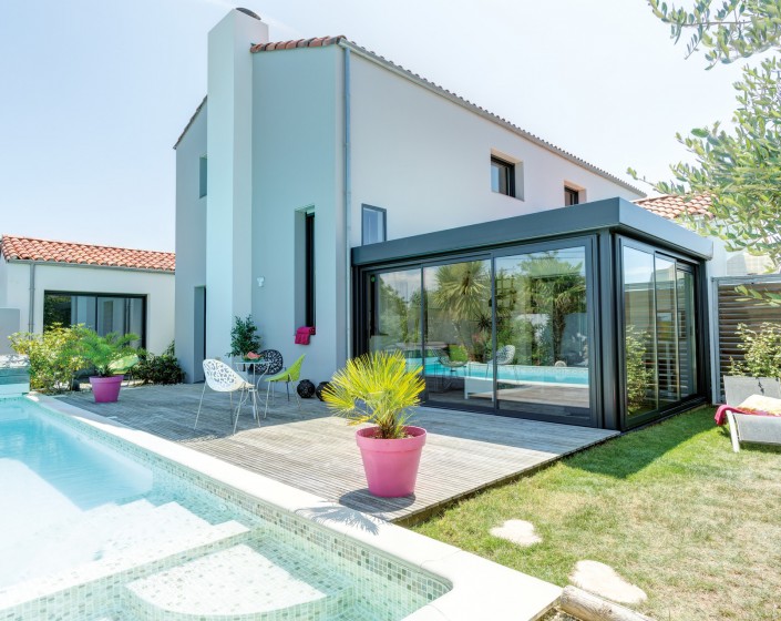 Véranda Épure Moderne