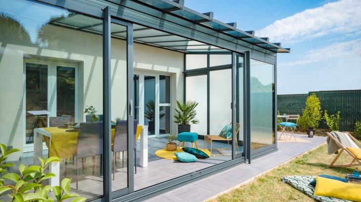 Véranda Architekt Verrière