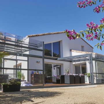 Abri de terrasse Graphik télescopique