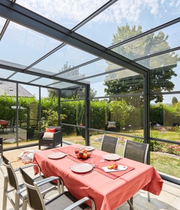 Abri de terrasse Graphik télescopique
