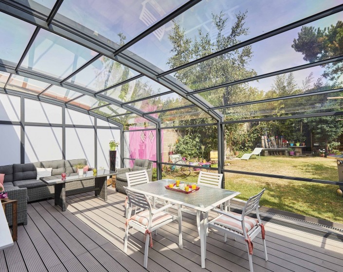 Abri de terrasse Tendanz télescopique