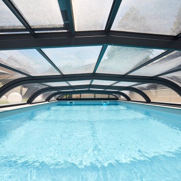 Abri de piscine Elliptik Bas
