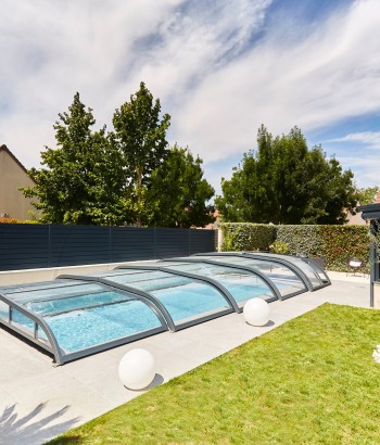 Abri de piscine Elliptik Bas