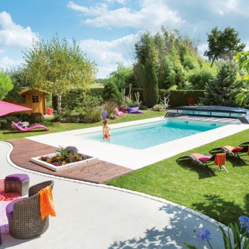 Abri de piscine Elliptik Bas