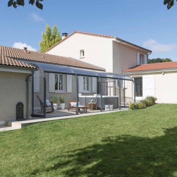 Abri de terrasse Panoramik à panneaux relevables