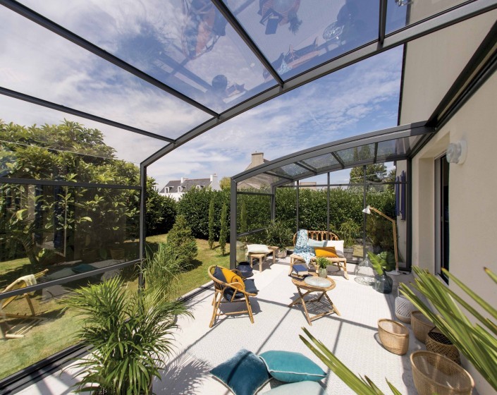 Abri de terrasse Tendanz télescopique