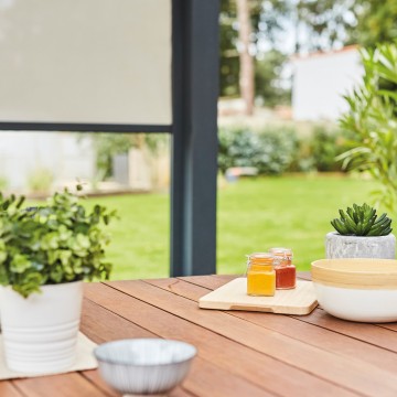 Pergola Bioclimatik à lames orientables