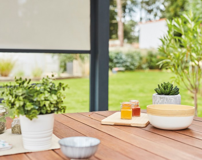 Pergola Bioclimatik à lames orientables