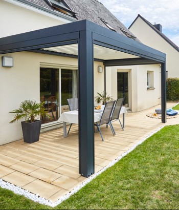 Pergola Bioclimatik à lames orientables