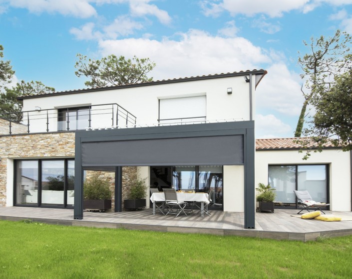 Pergola Bioclimatik à lames orientables