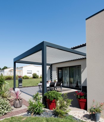 Pergola Bioclimatik à lames orientables