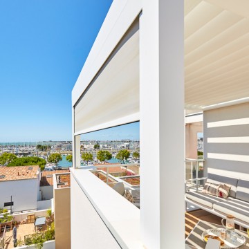 Pergola Bioclimatik à lames orientables