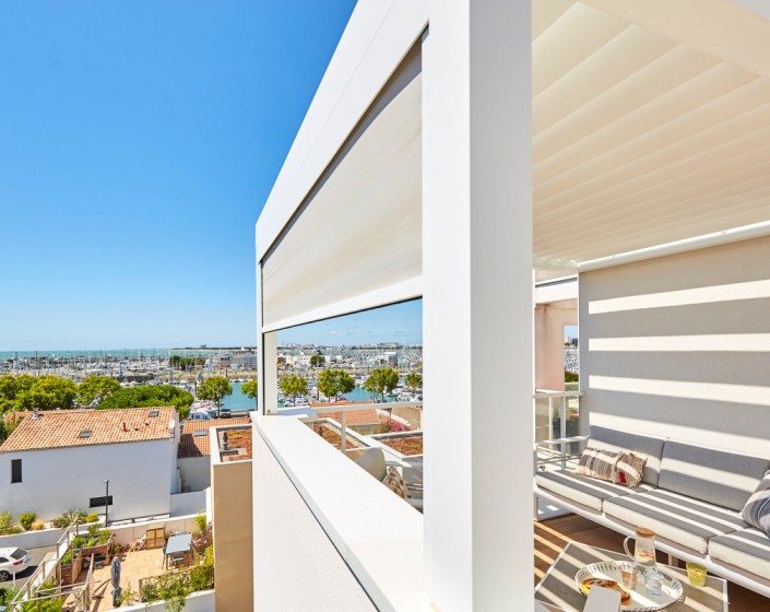 Pergola Bioclimatik à lames orientables