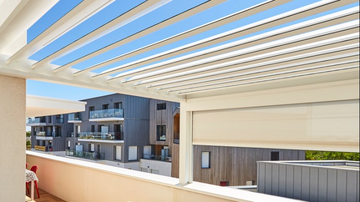 Pergola Bioclimatik à lames orientables