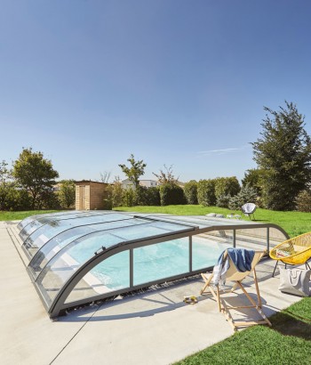 Abri de piscine Elliptik Bas