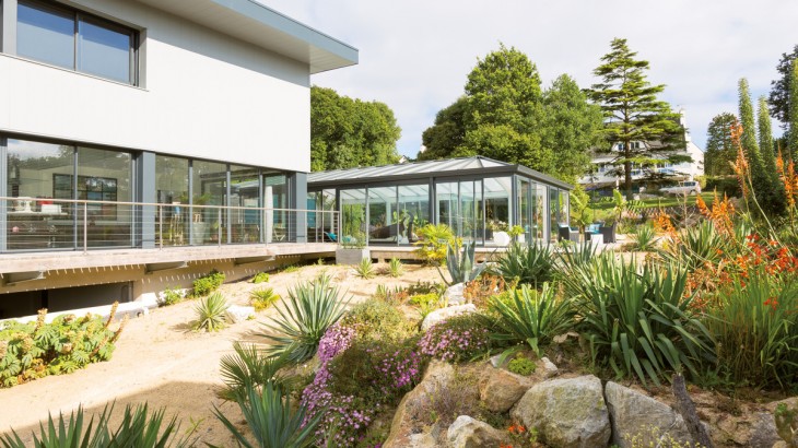 Véranda de Piscine Architekt Verrière