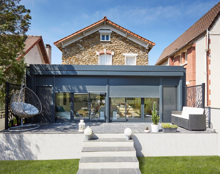 Véranda Épure Moderne