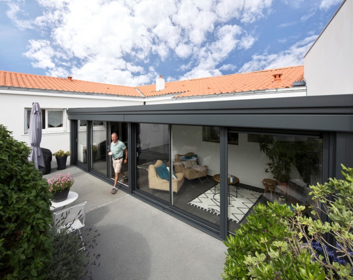 Véranda Esprit Moderne