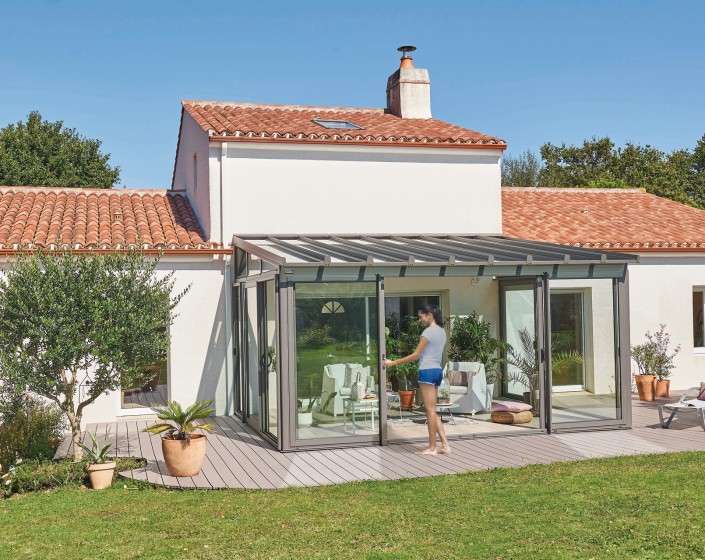 Véranda Architekt Verrière