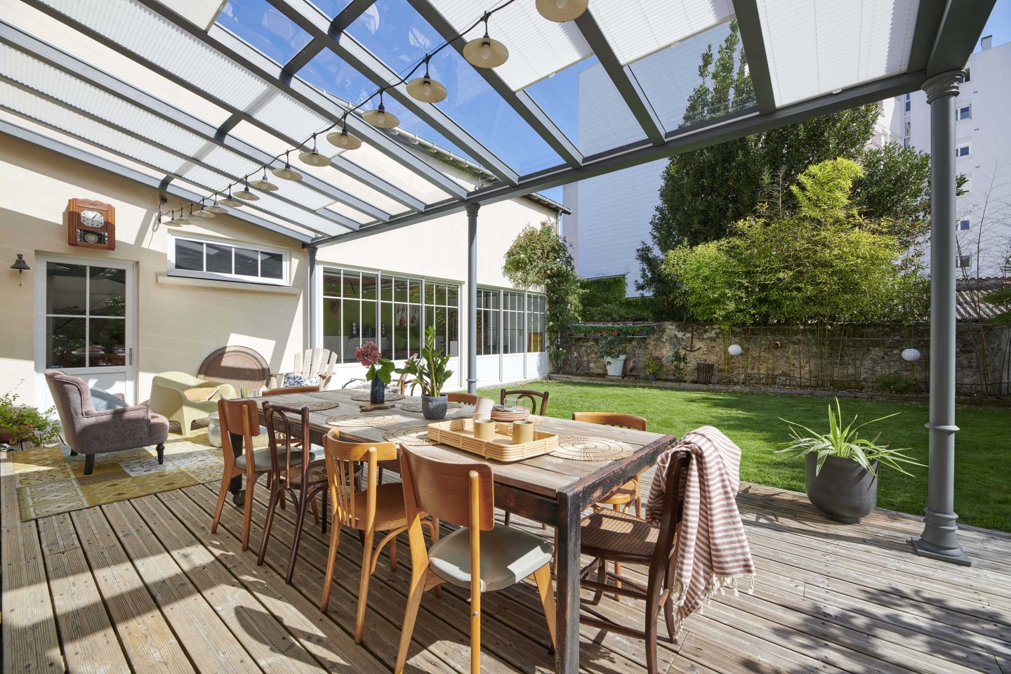 pergola luminov retro