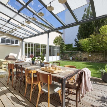 Pergola aluminium : style d’antan à l&rsquo;aspect métal