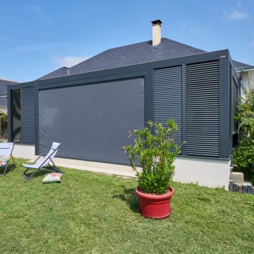 Pergola Bioclimatik à lames orientables