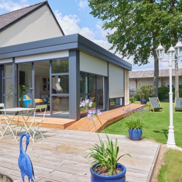 L'extension de maison Moderne