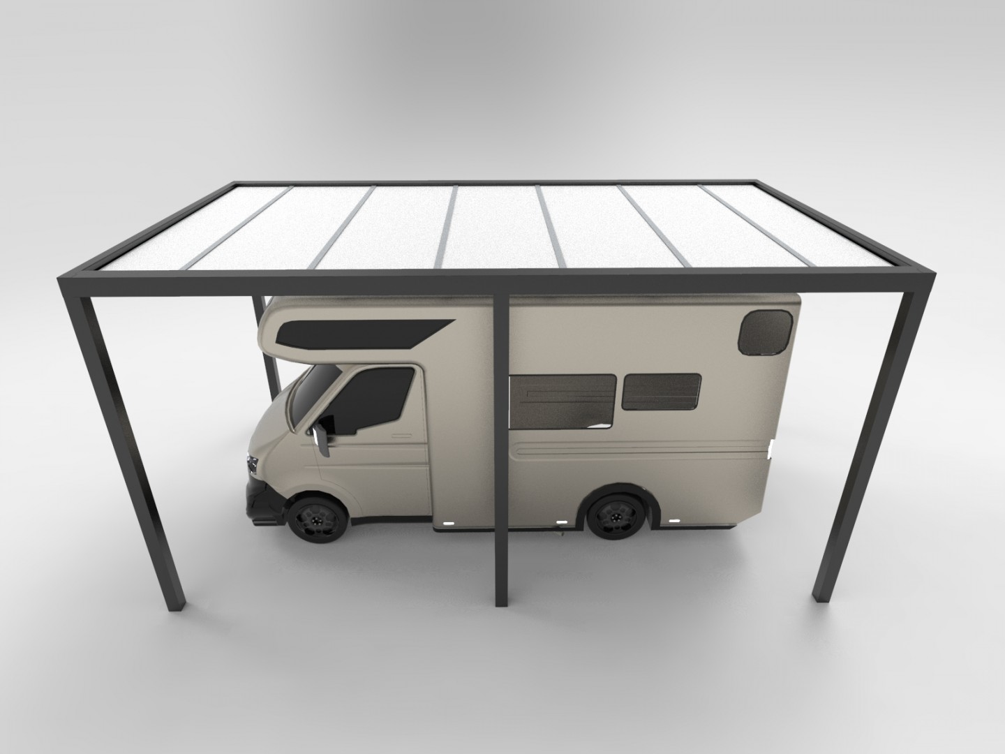 Le carport aluminium, un abri idéal pour les véhicules de loisirs !
