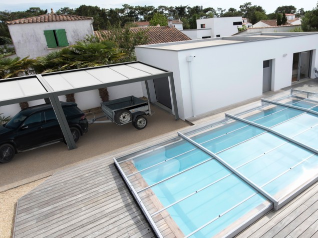 carport double module devant garage gustave rideau