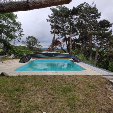 Abri de piscine Elliptik Bas