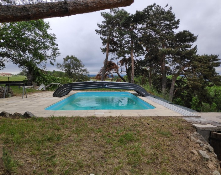 Abri de piscine Elliptik Bas